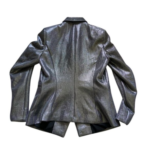 Metallic Structured Blazer - Medium - Picture 6 of 10
